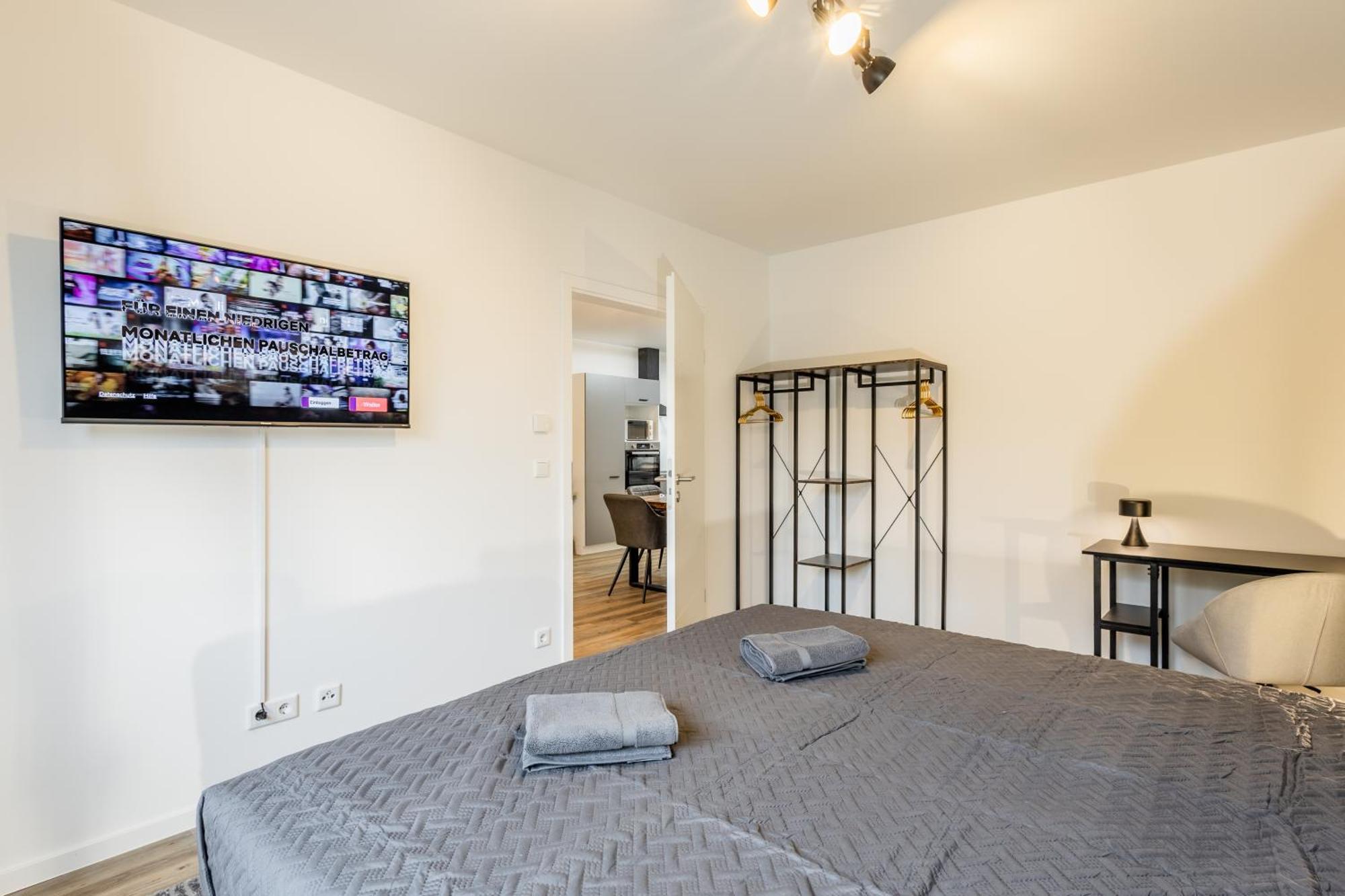 Premium Suite 02 I Smart-Tv I Terrasse I Wifi Hamm  Bagian luar foto